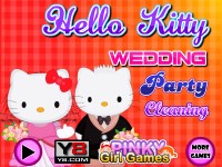 Игра Уборка в доме Хеллоу Китти Игра Уборка в доме Хеллоу Китти